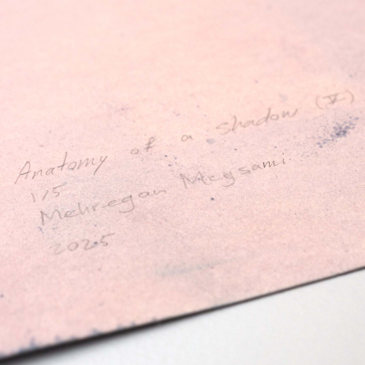 Anatomy of a shadow (V)