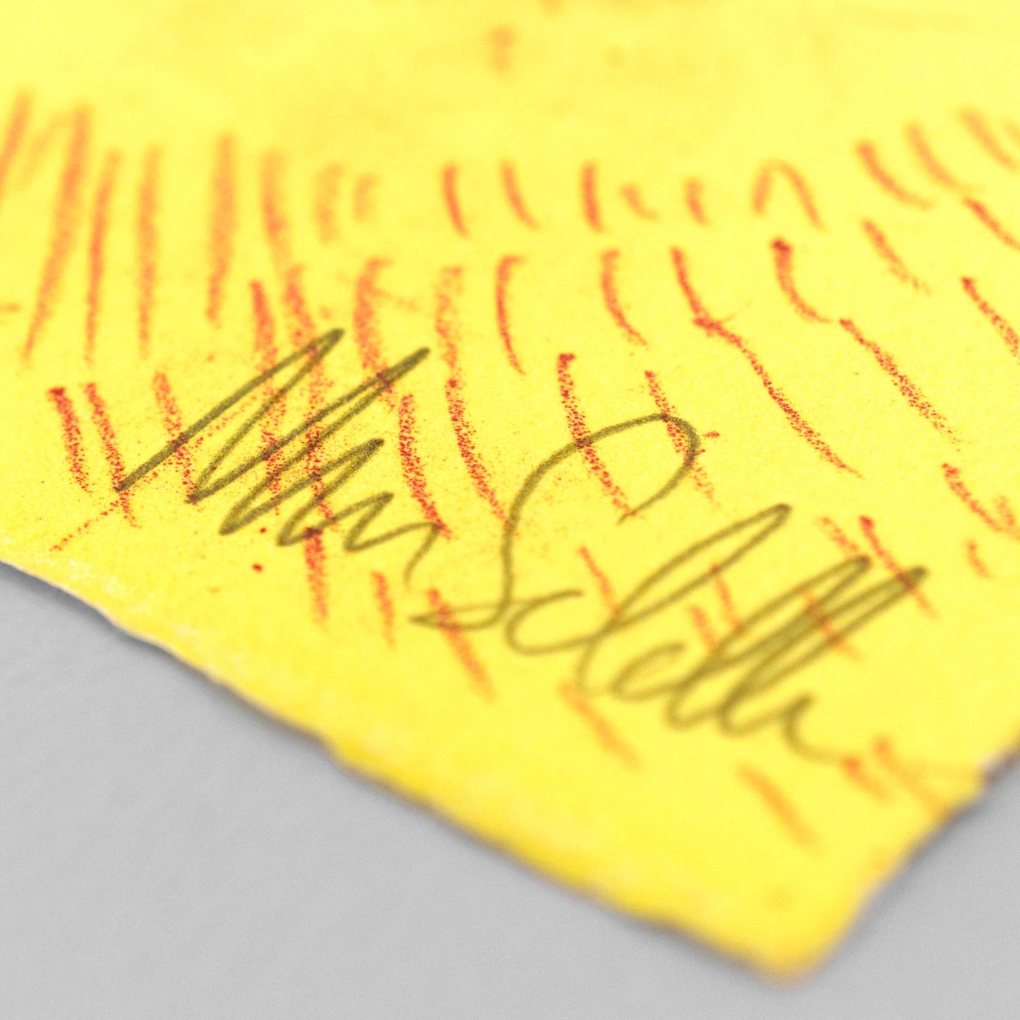 Dream Within a Dream (Shoes, Red and Yellow)