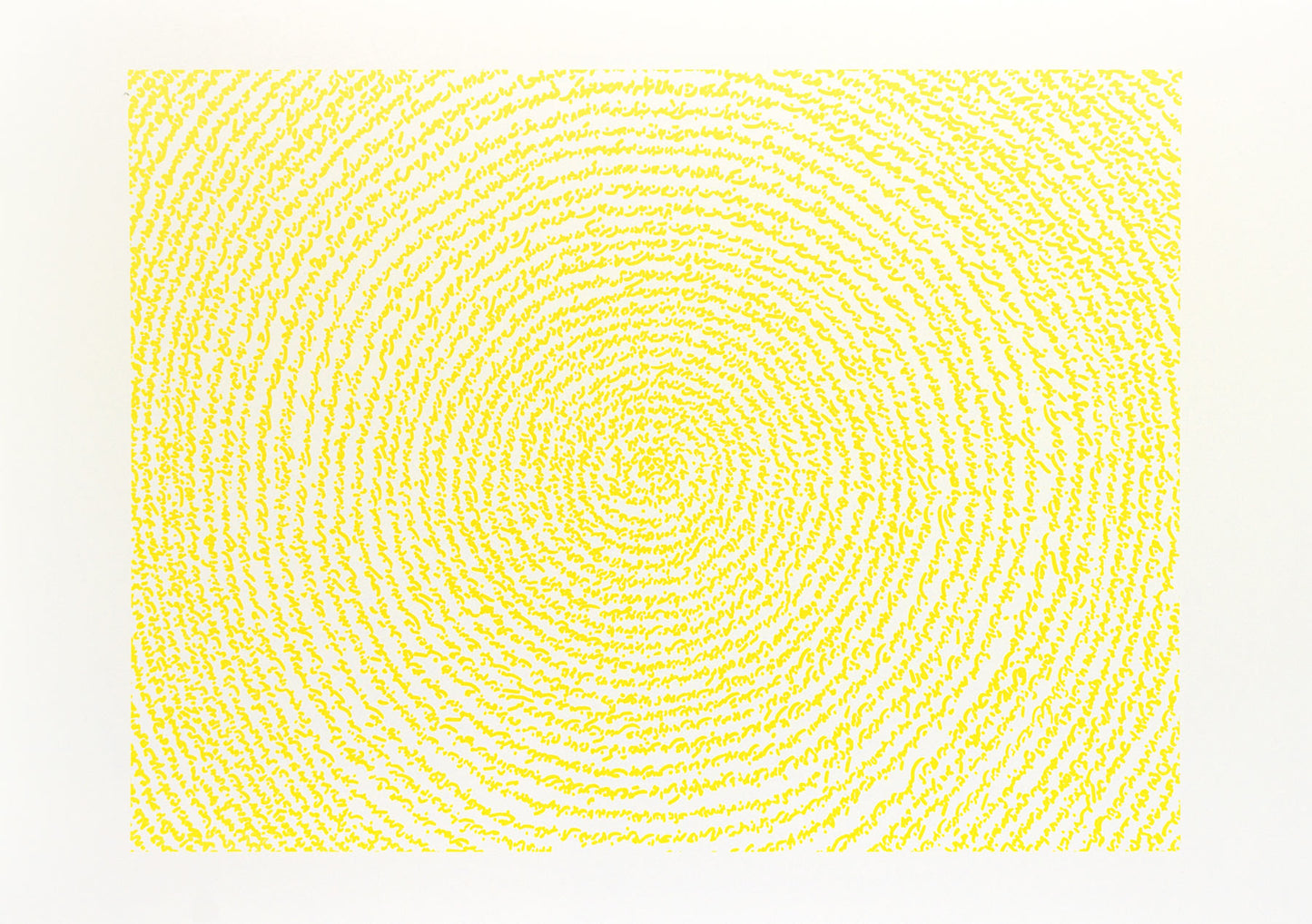 A Story Written with Water (yellow)