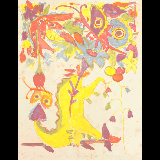 Dragons courting Butterflies