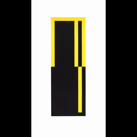 Rektangel position B (svart/gul)