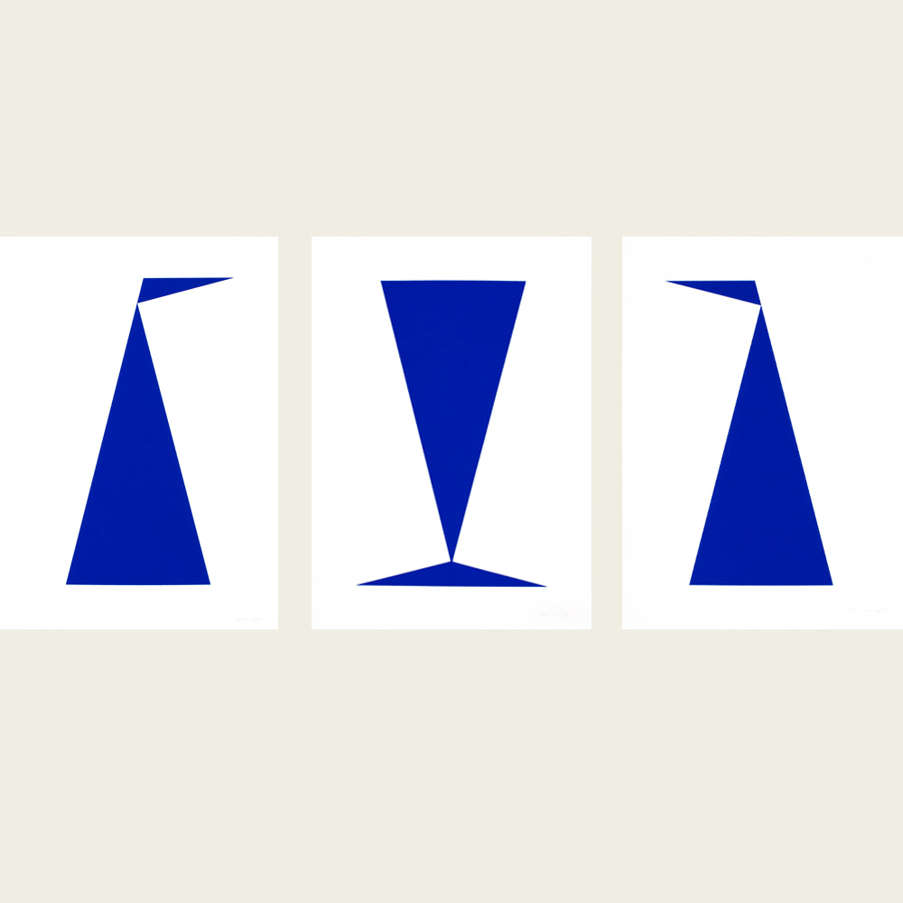 Blue series - triptyk