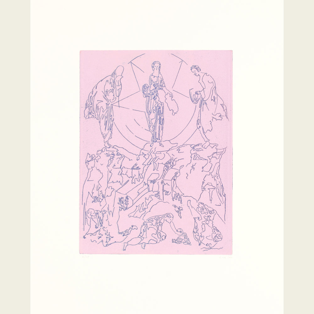 In Dialogue with Andrei Rublev III, Transfiguration of Jesus