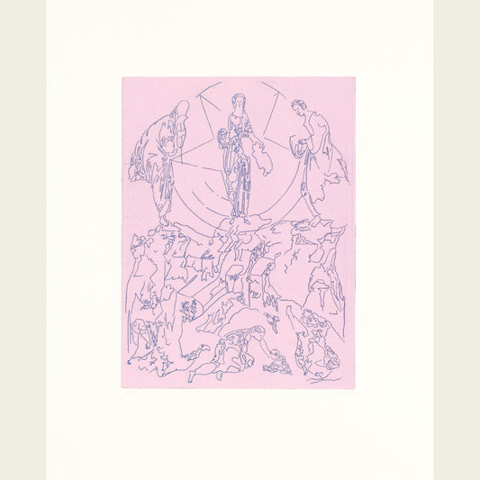 In Dialogue with Andrei Rublev III, Transfiguration of Jesus