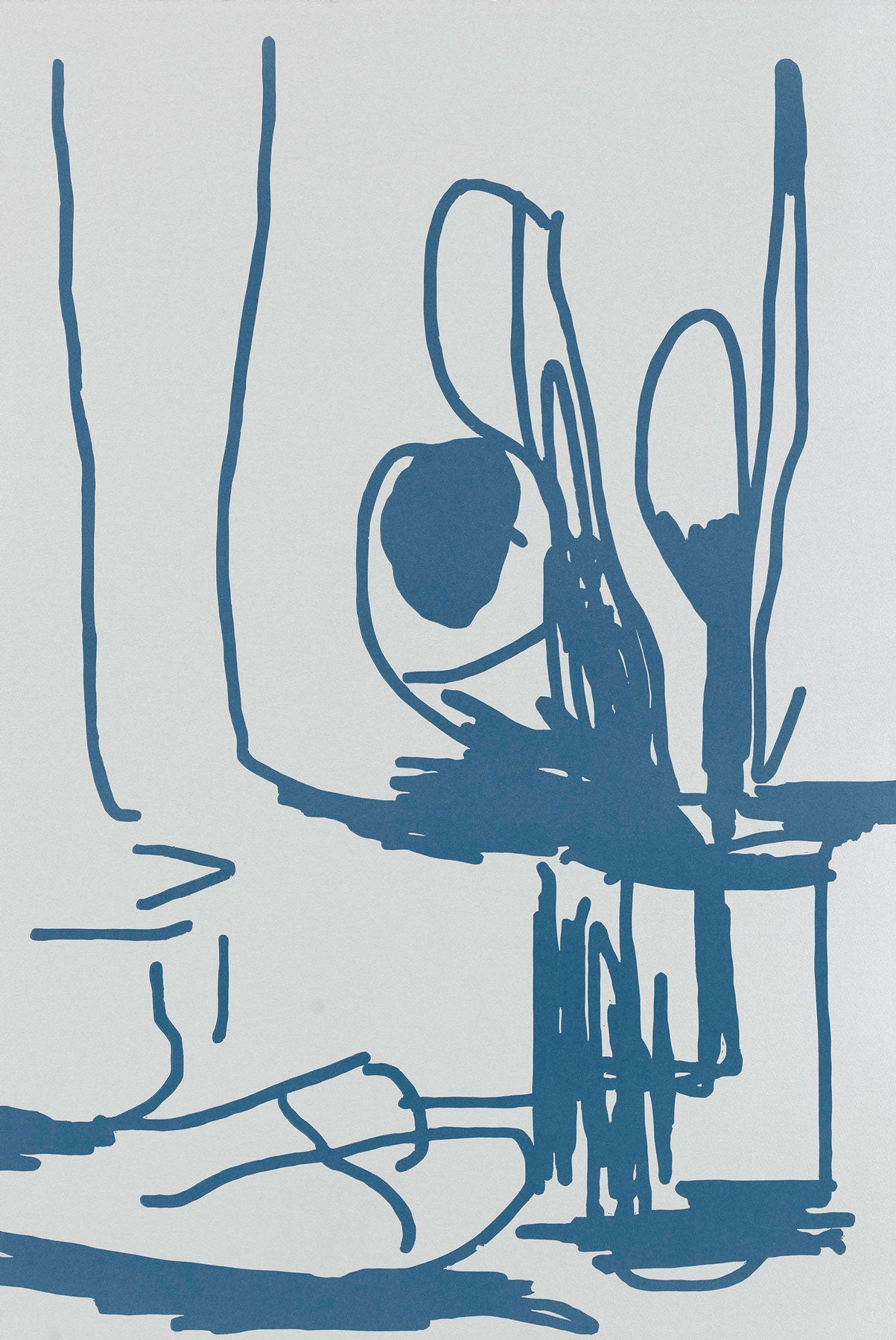 Portrait of a painter (the brushes)