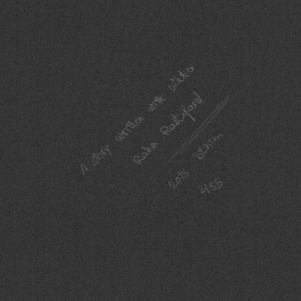 A Story Written with Water (black/gold)