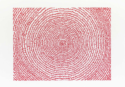 A Story Written with Water (red)