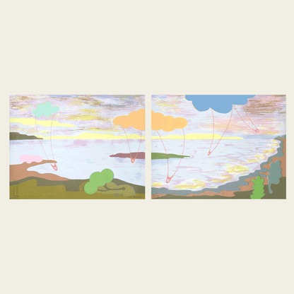 Landskap med andra I & II