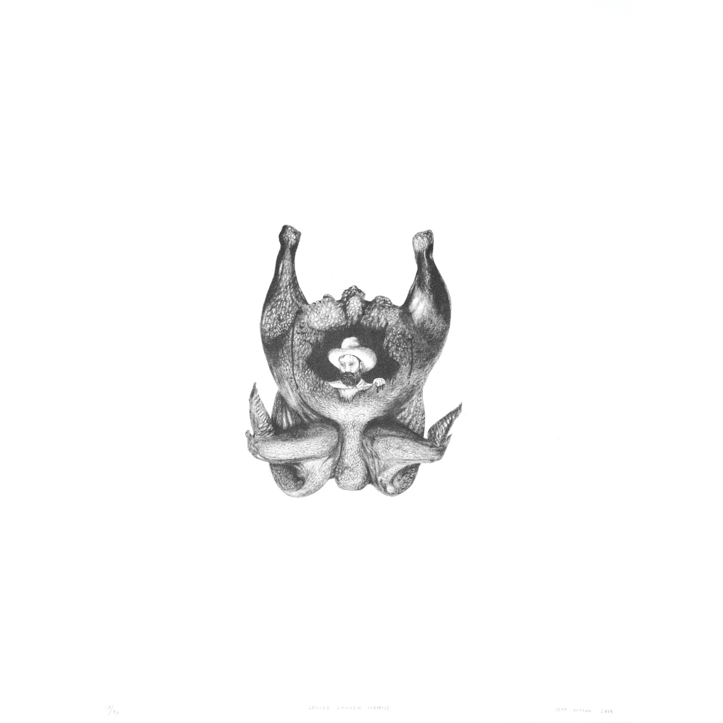 Grilled chicken surprise