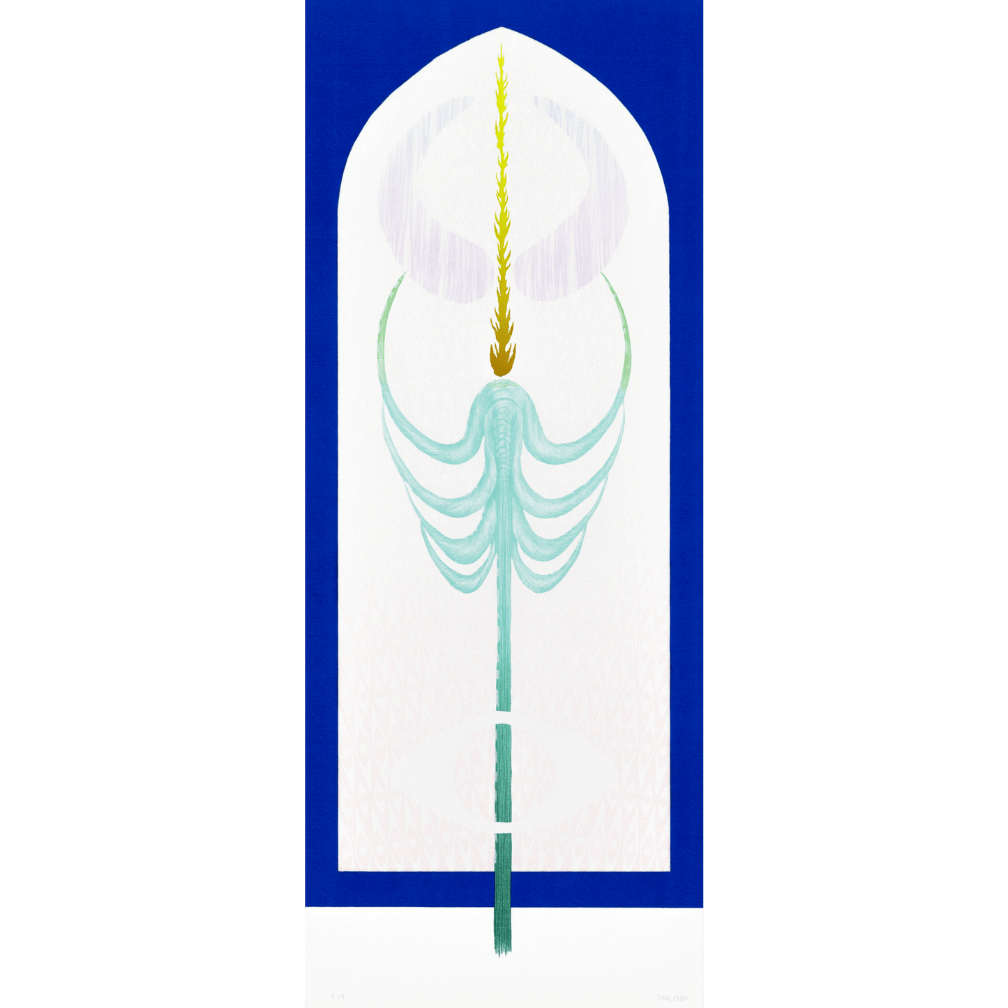 Fire of the other, blue