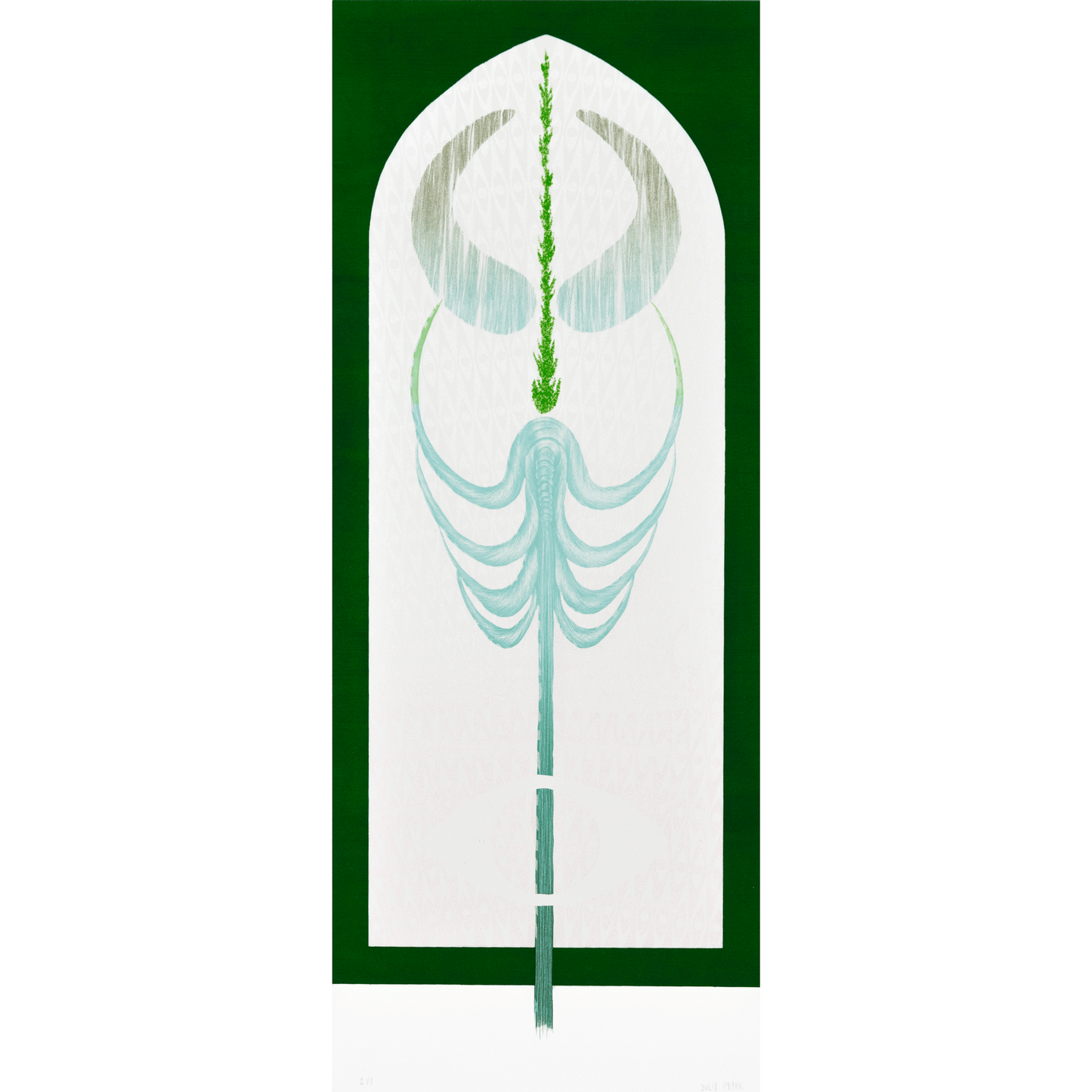 Fire of the other, green
