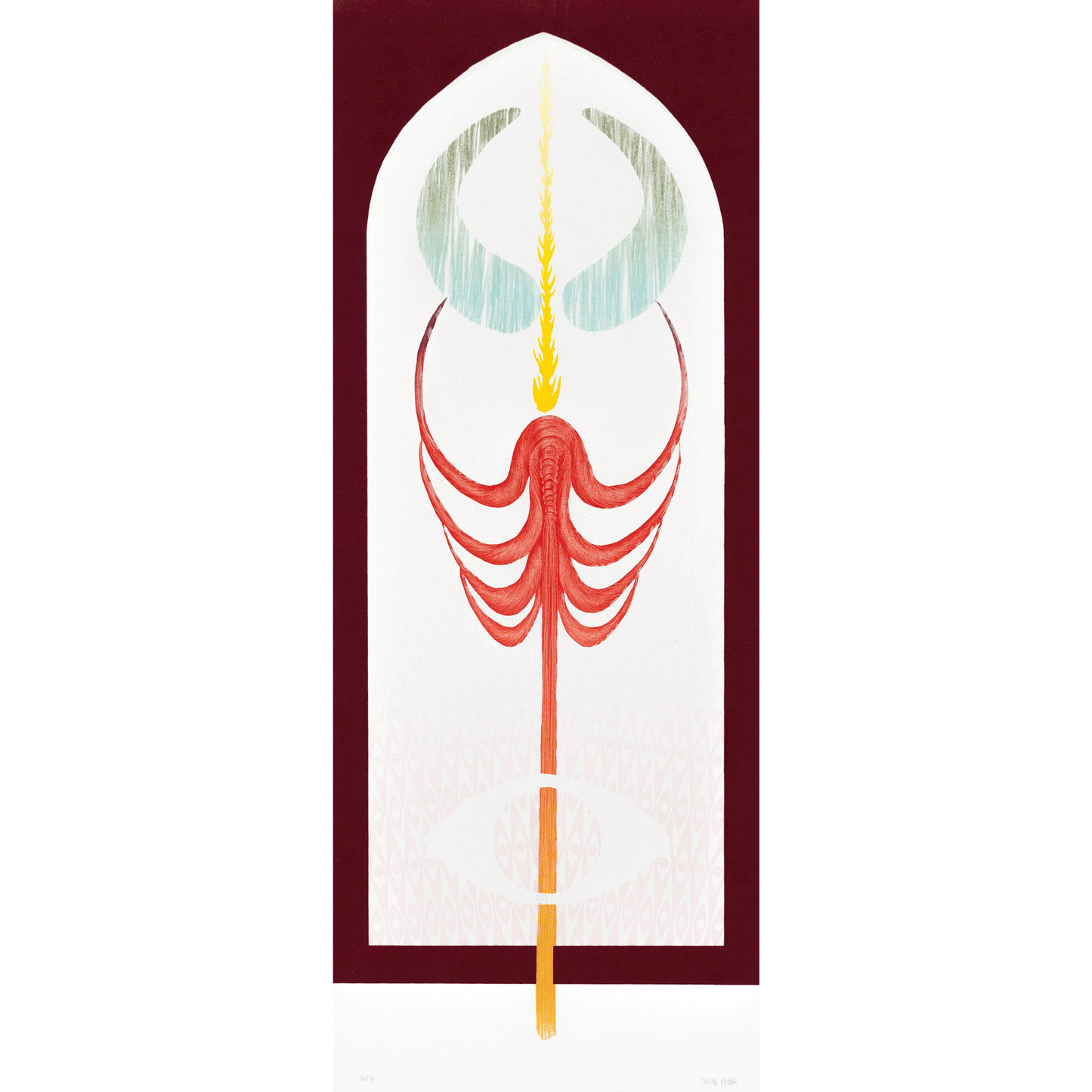 Fire of the other, red