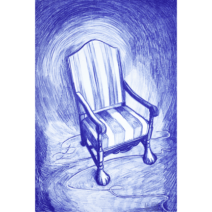 Dream Within a Dream (Chair, Blue)