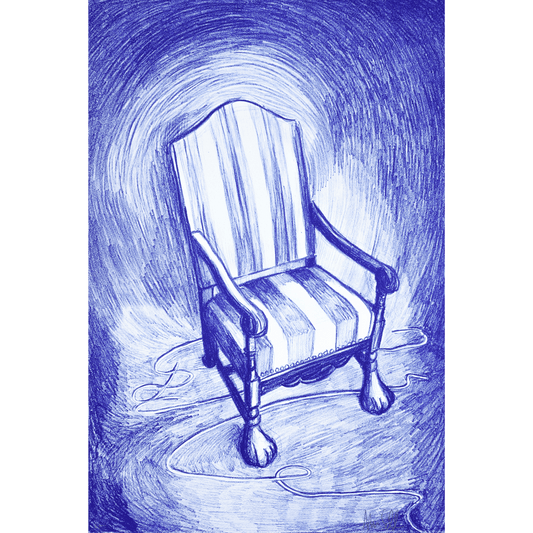 Dream Within a Dream (Chair, Blue)
