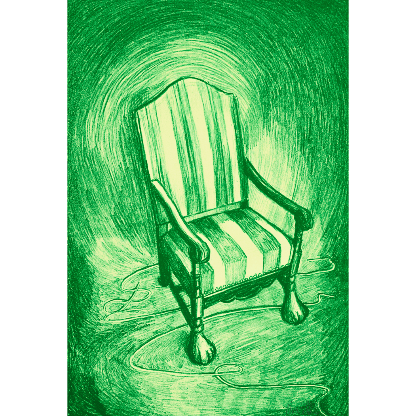 Dream Within a Dream (Chair, Green)