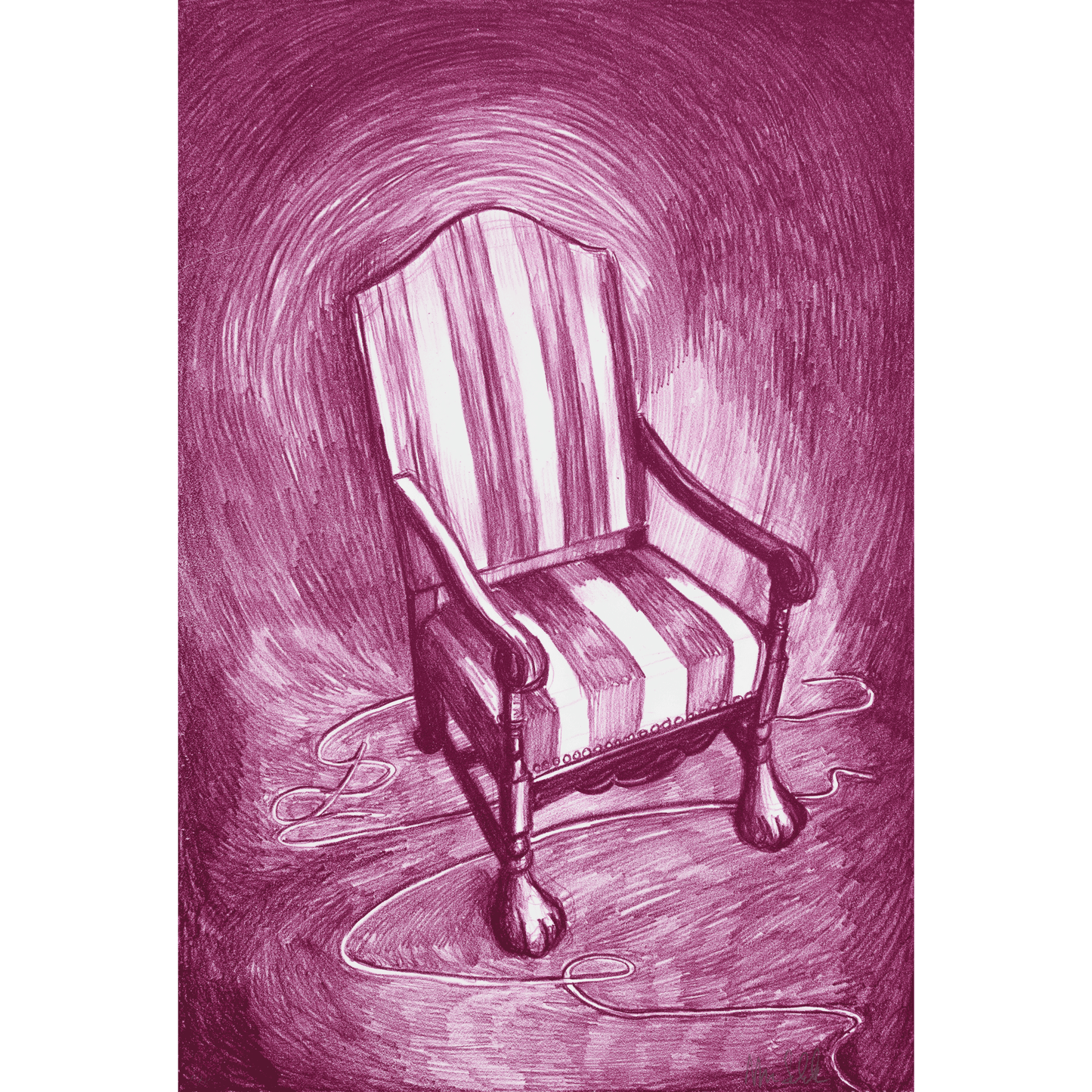Dream Within a Dream (Chair, Violet)