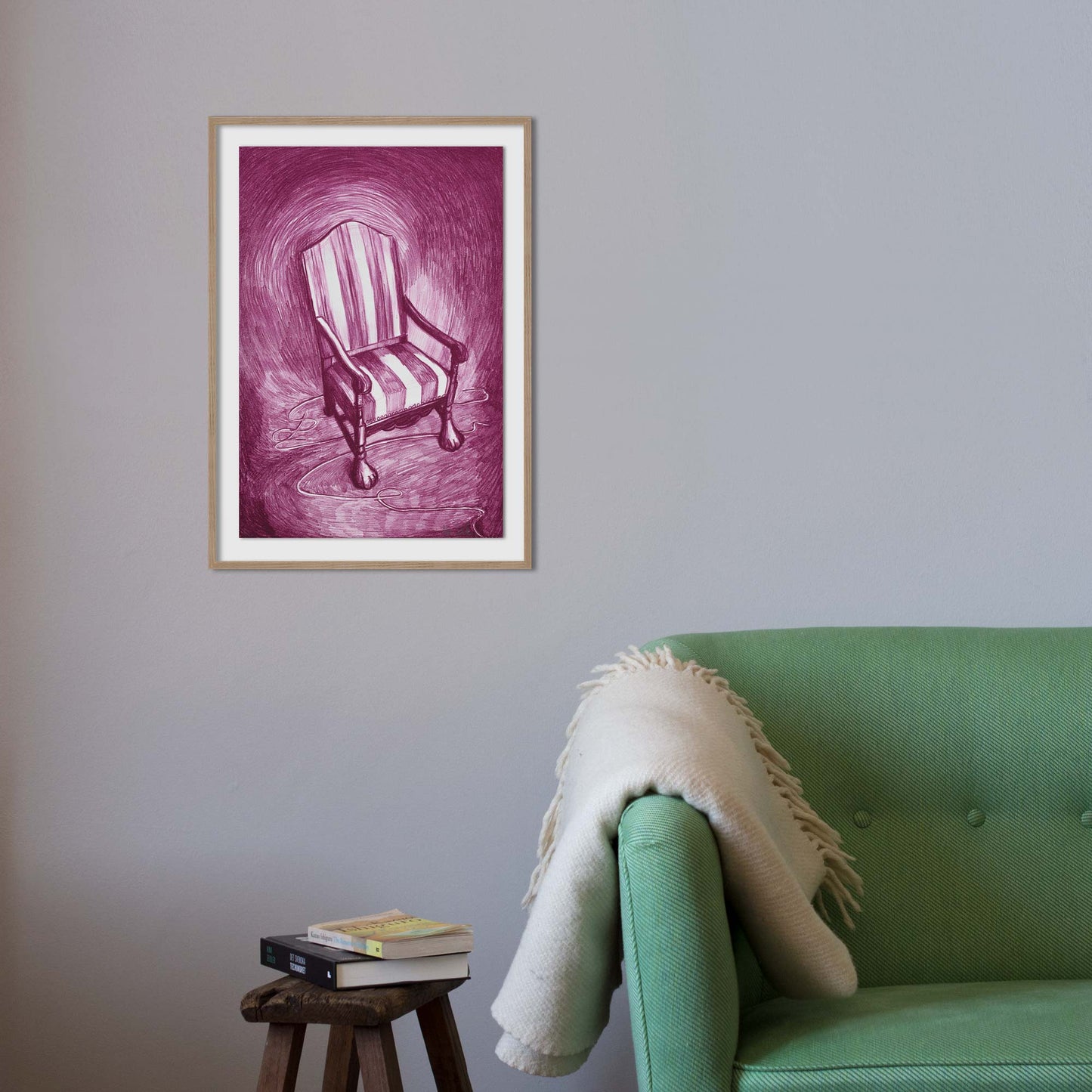 Dream Within a Dream (Chair, Violet)