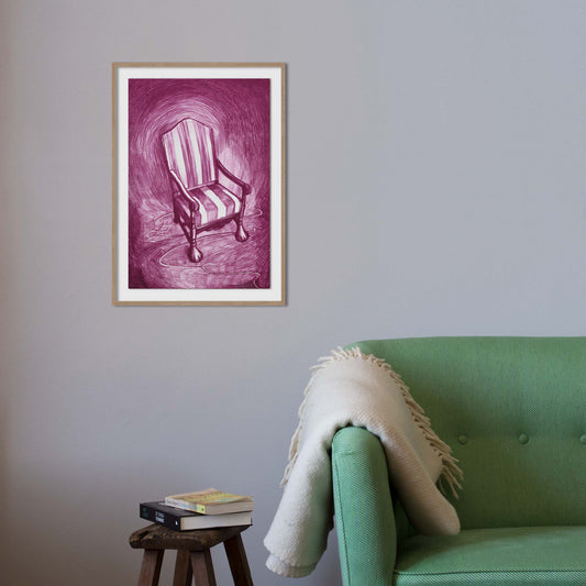 Dream Within a Dream (Chair, Violet)