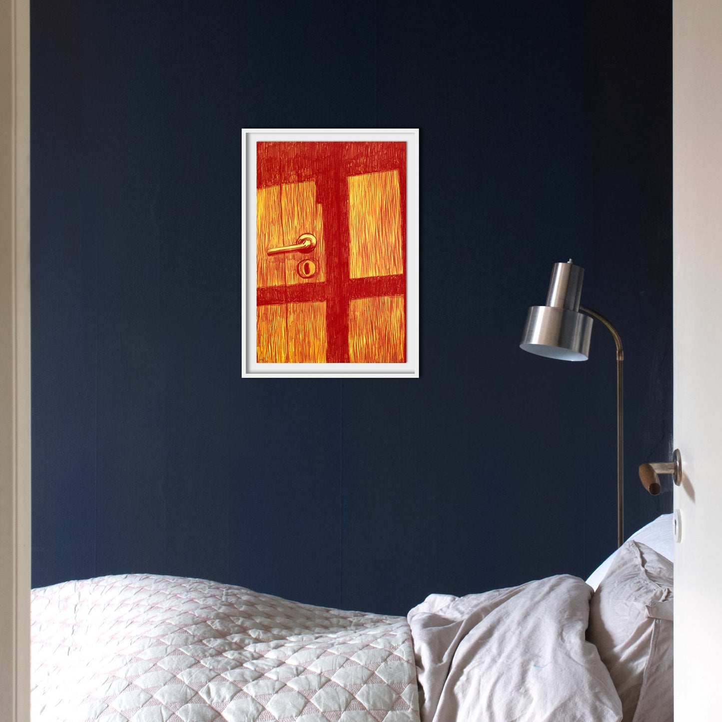 Dream Within a Dream (Door, Red and Yellow)