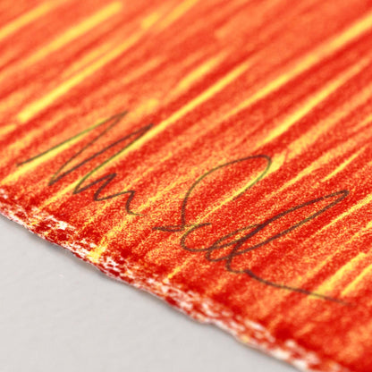 Dream Within a Dream (Door, Red and Yellow)