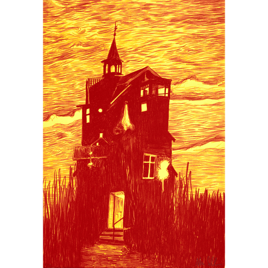Dream Within a Dream (House, Red and Yellow)