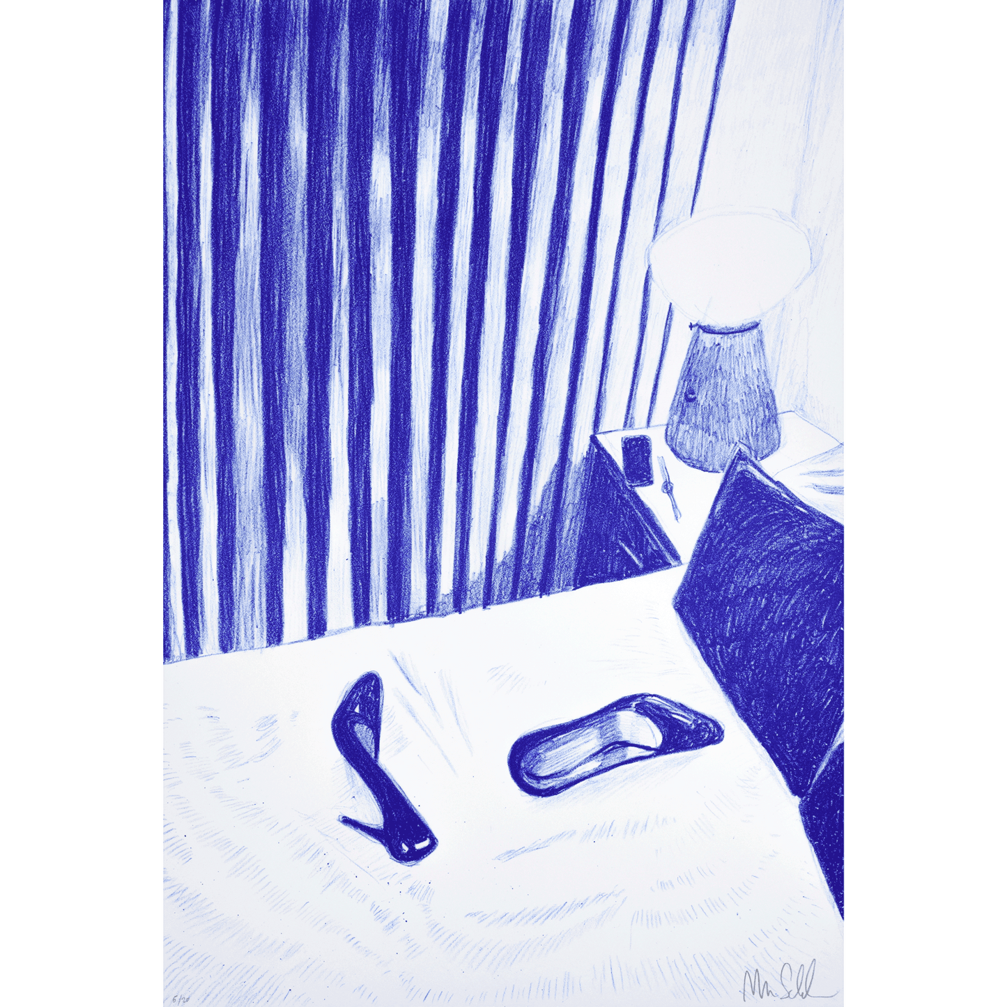 Dream Within a Dream (Shoes, Blue)