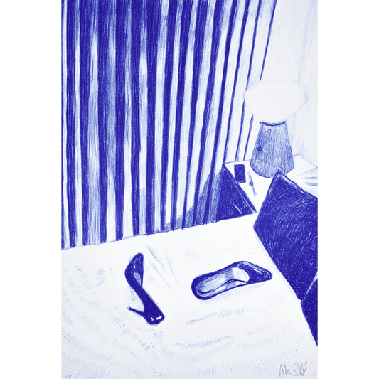 Dream Within a Dream (Shoes, Blue)