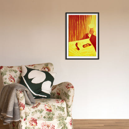 Dream Within a Dream (Shoes, Red and Yellow)