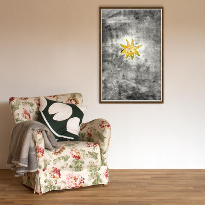 Blomma svart
