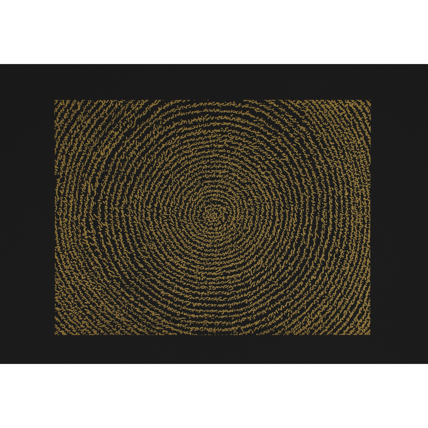 A Story Written with Water (black/gold)