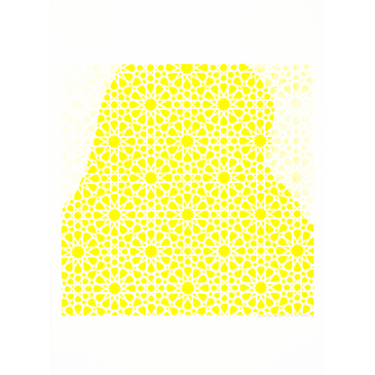 Hyllning till rörelsen II (gul)