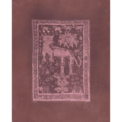 Persian Vintage - Leo (röd/brun)