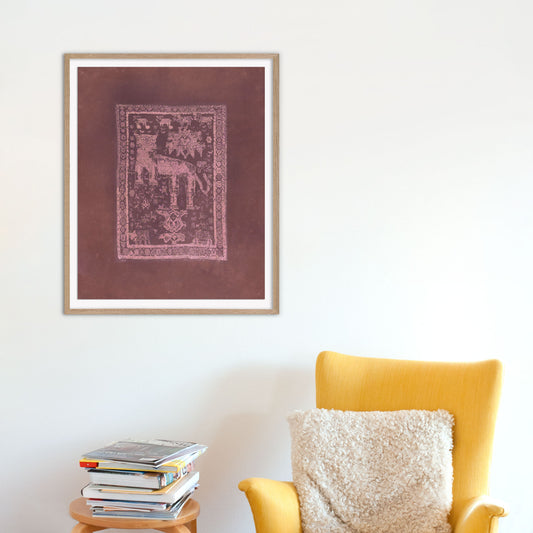 Persian Vintage - Leo (röd/brun)