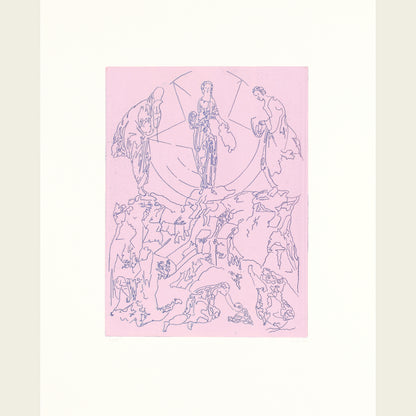 In Dialogue with Andrei Rublev III, Transfiguration of Jesus