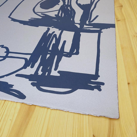 Portrait of a painter (the brushes)