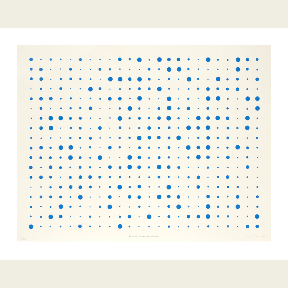 Twelve Days from the Diary of Chance (blue)