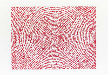 A Story Written with Water (red)