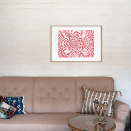 A Story Written with Water (red)