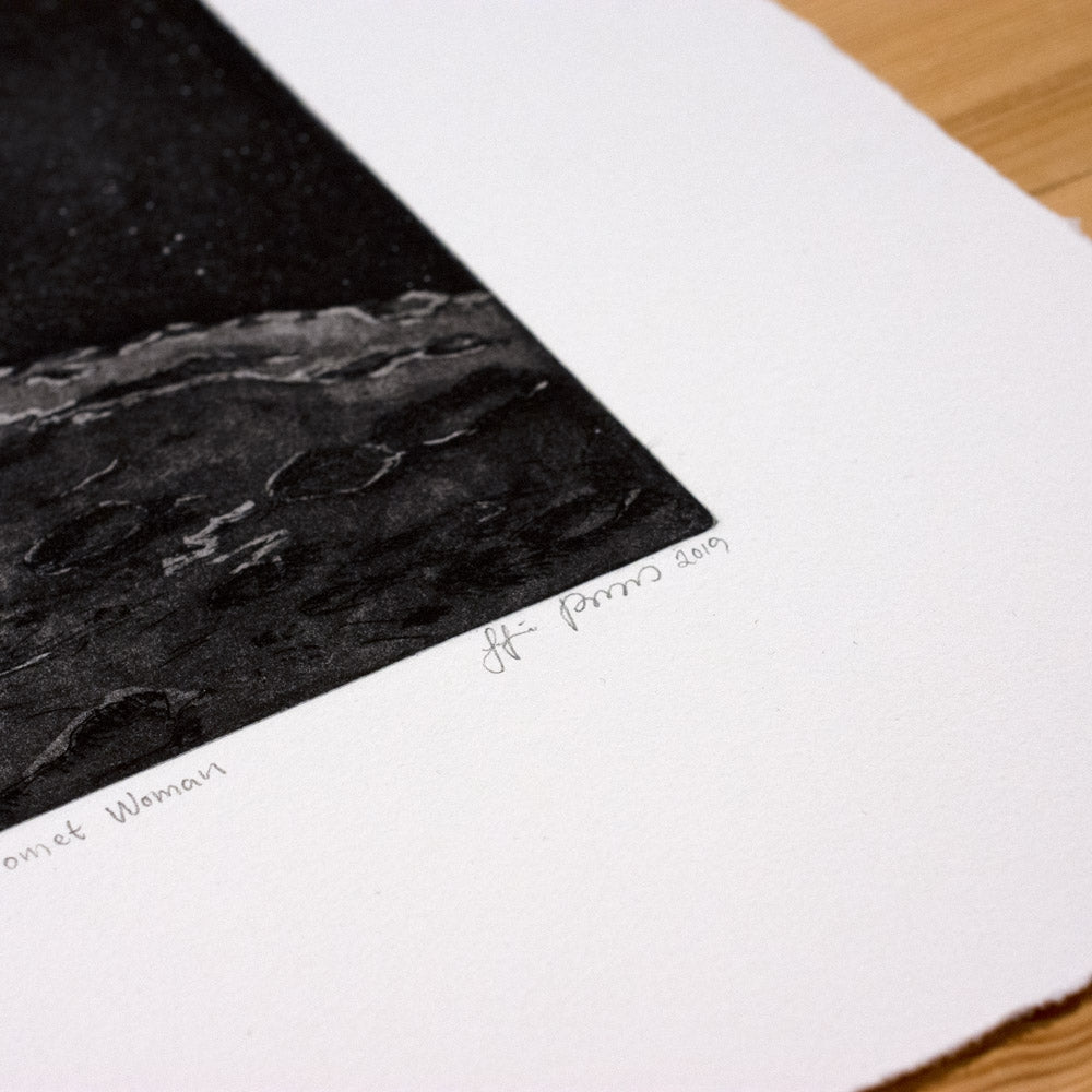 The comet woman